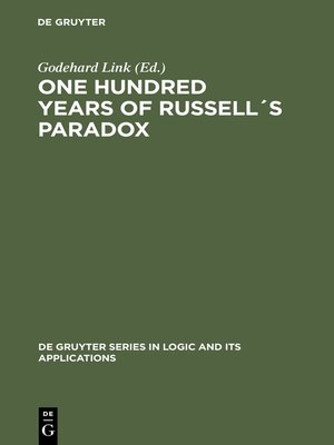 cover image of One Hundred Years of Russell´s Paradox